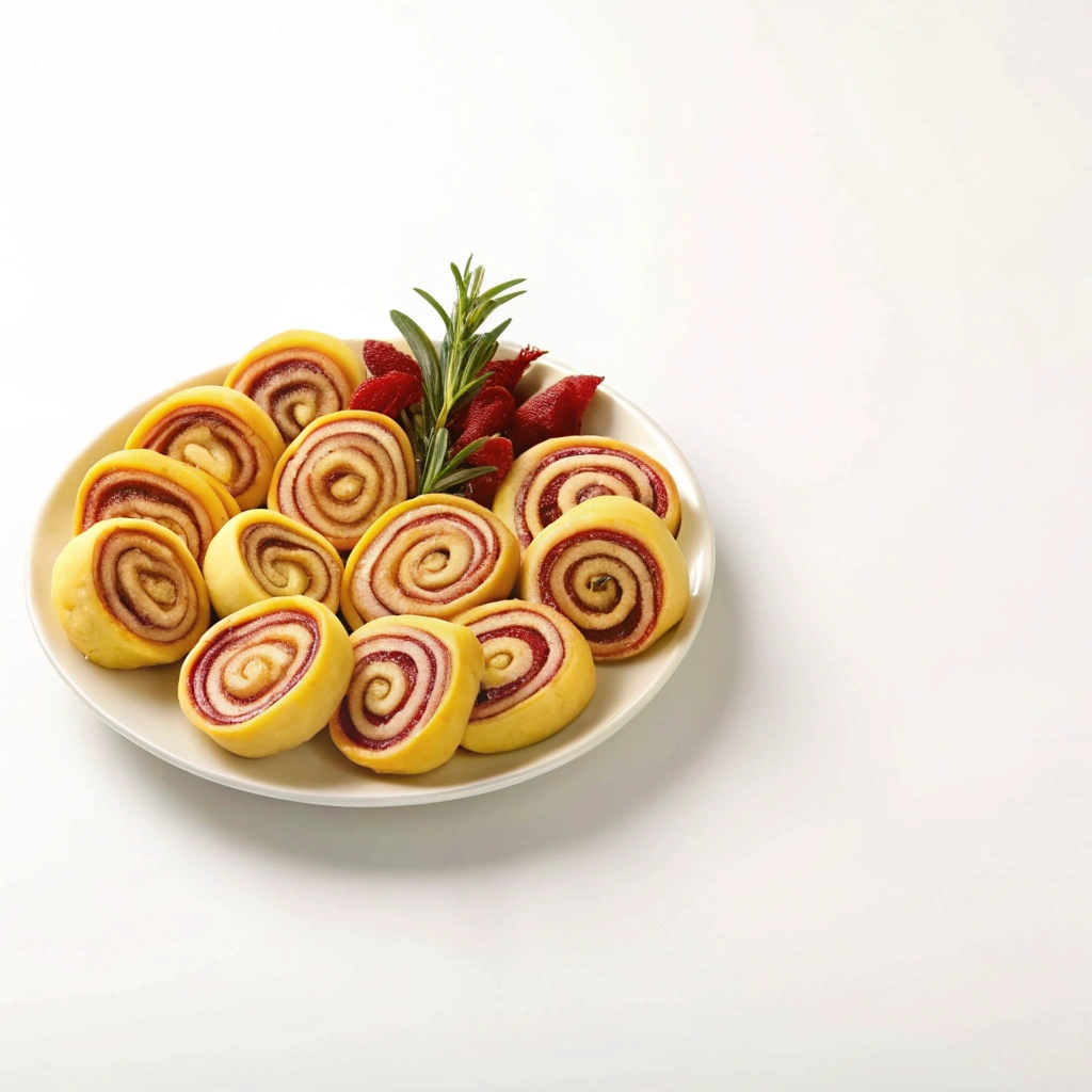 Cheese and charcuterie pinwheels