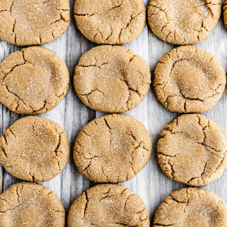 Soft and Chewy Ginger Cookies