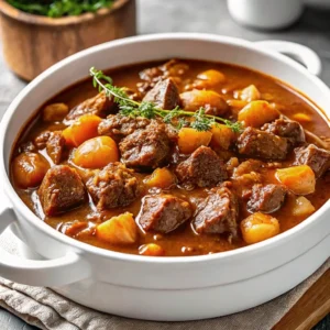 Tuscan Beef Casserole