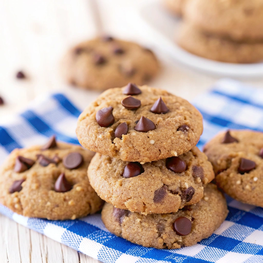 Easy No-Bake Chocolate Chip Cookies