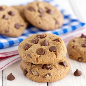Easy No-Bake Chocolate Chip Cookies