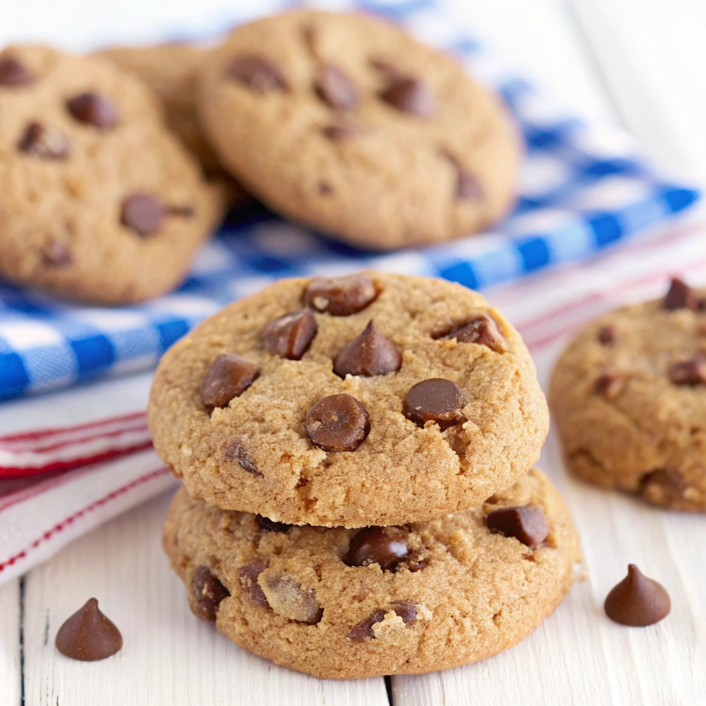 Easy No-Bake Chocolate Chip Cookies