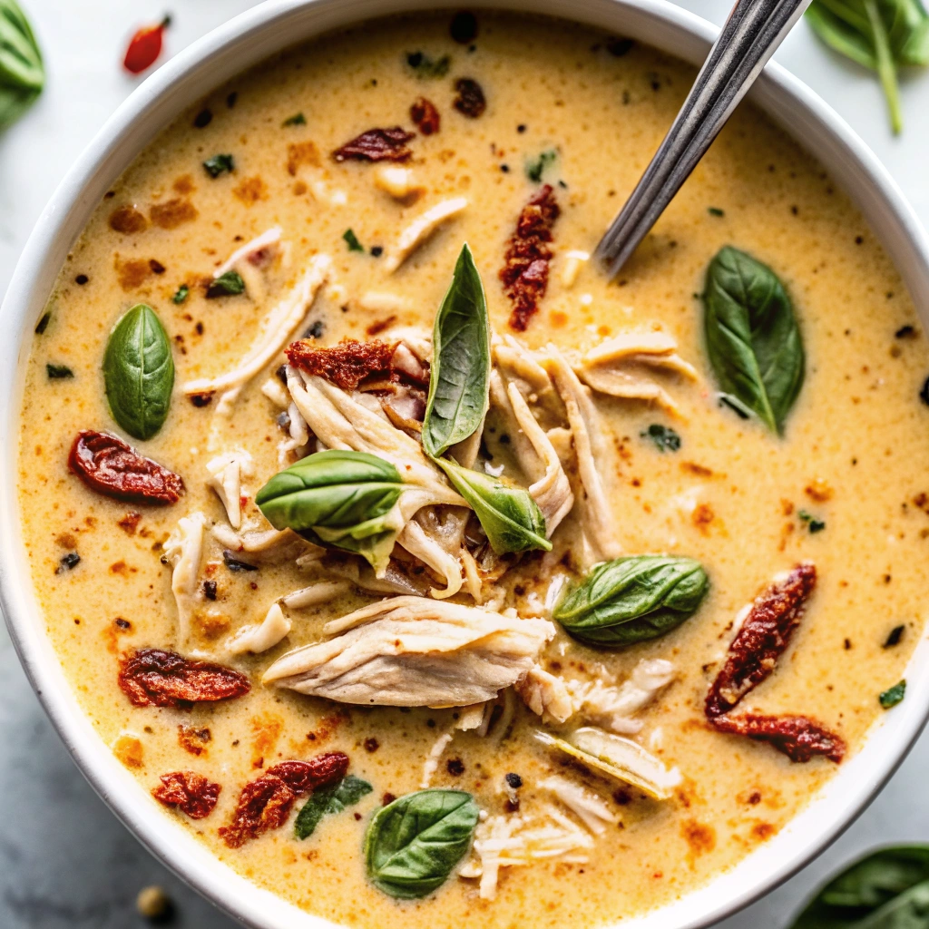 Crockpot Marry Me Chicken Soup