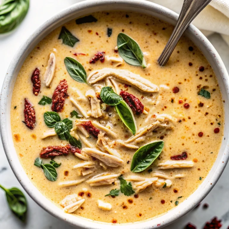 Crockpot Marry Me Chicken Soup