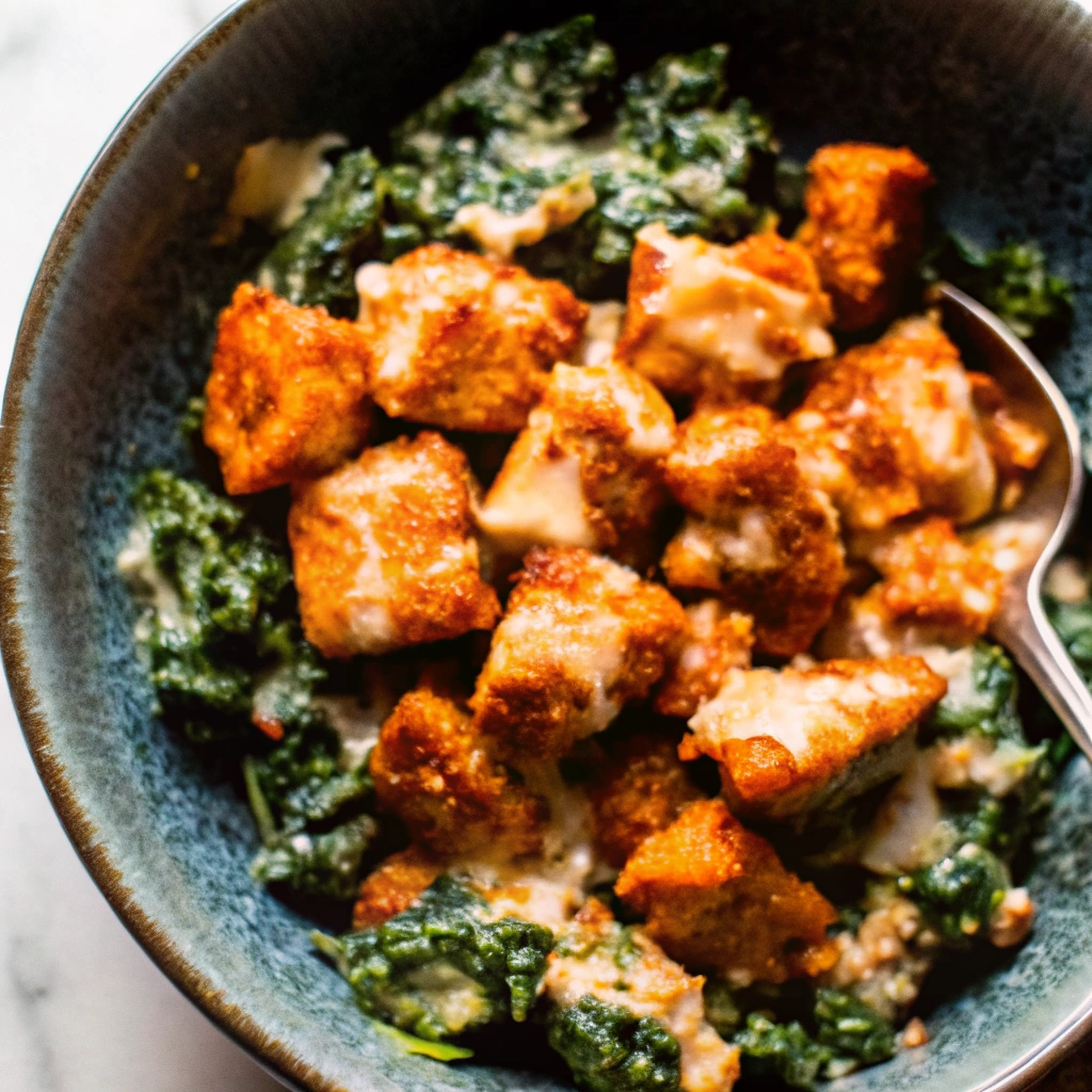 Crispy Buffalo Tofu