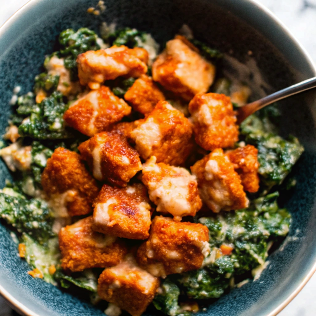 Crispy Buffalo Tofu