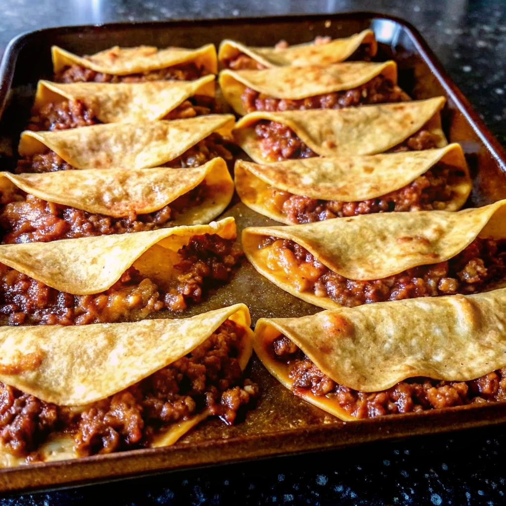Crispy Ground Beef Tacos