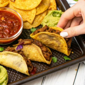 Crispy Ground Beef Tacos