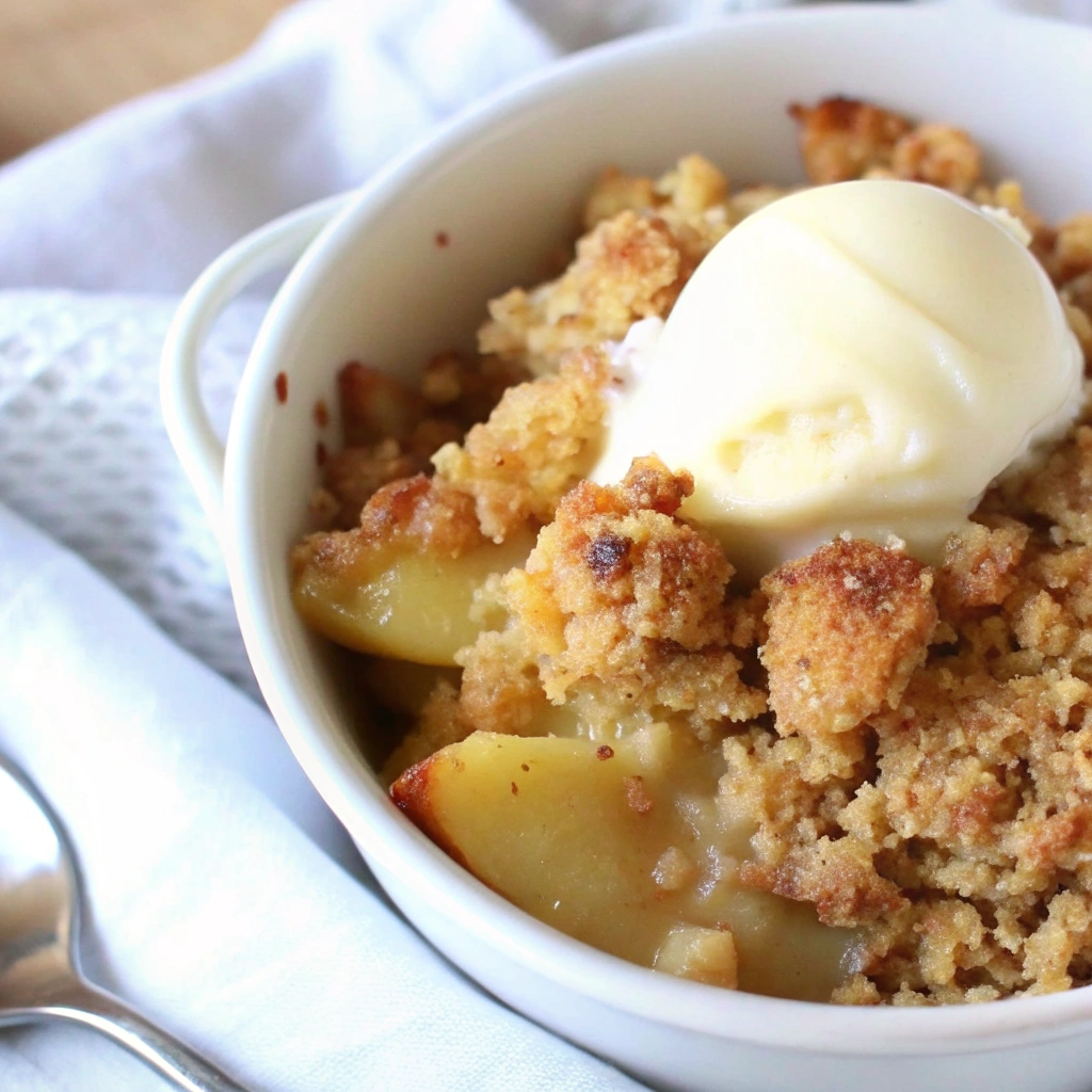 sugar free Apple Crisp