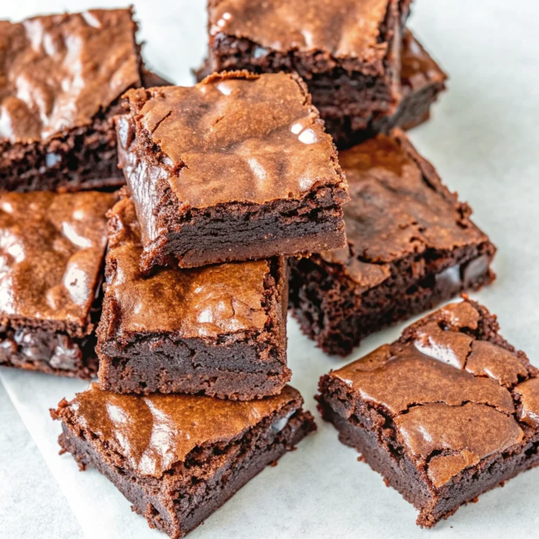 Fudgy High-Protein Greek Yogurt Brownies