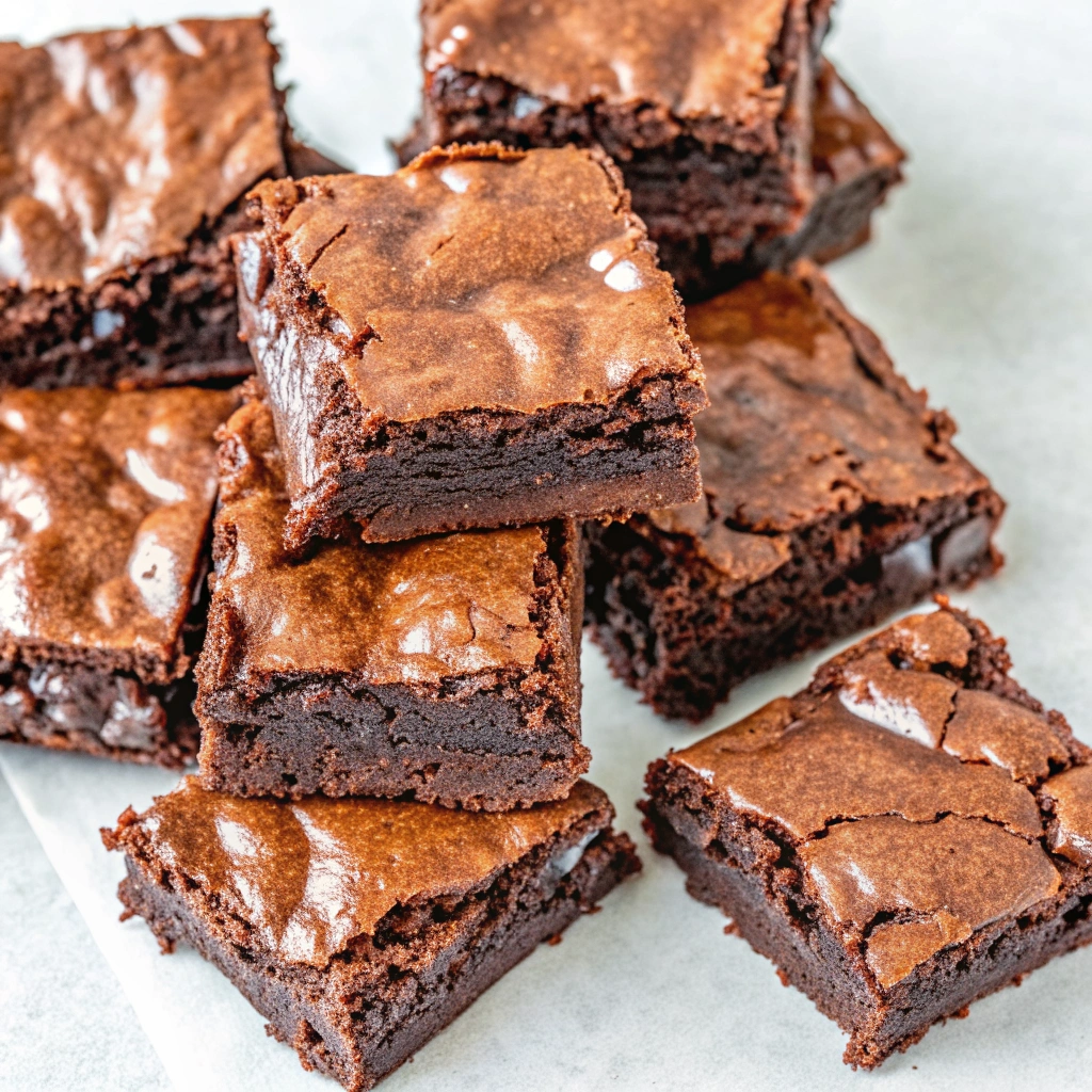 Fudgy High-Protein Greek Yogurt Brownies