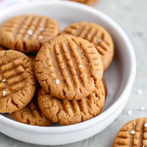 Sugar-Free Peanut Butter Cookies