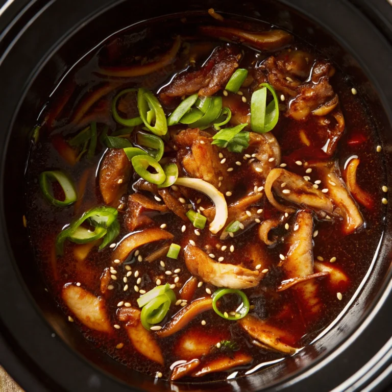 The Best Crockpot Honey Sesame Chicken