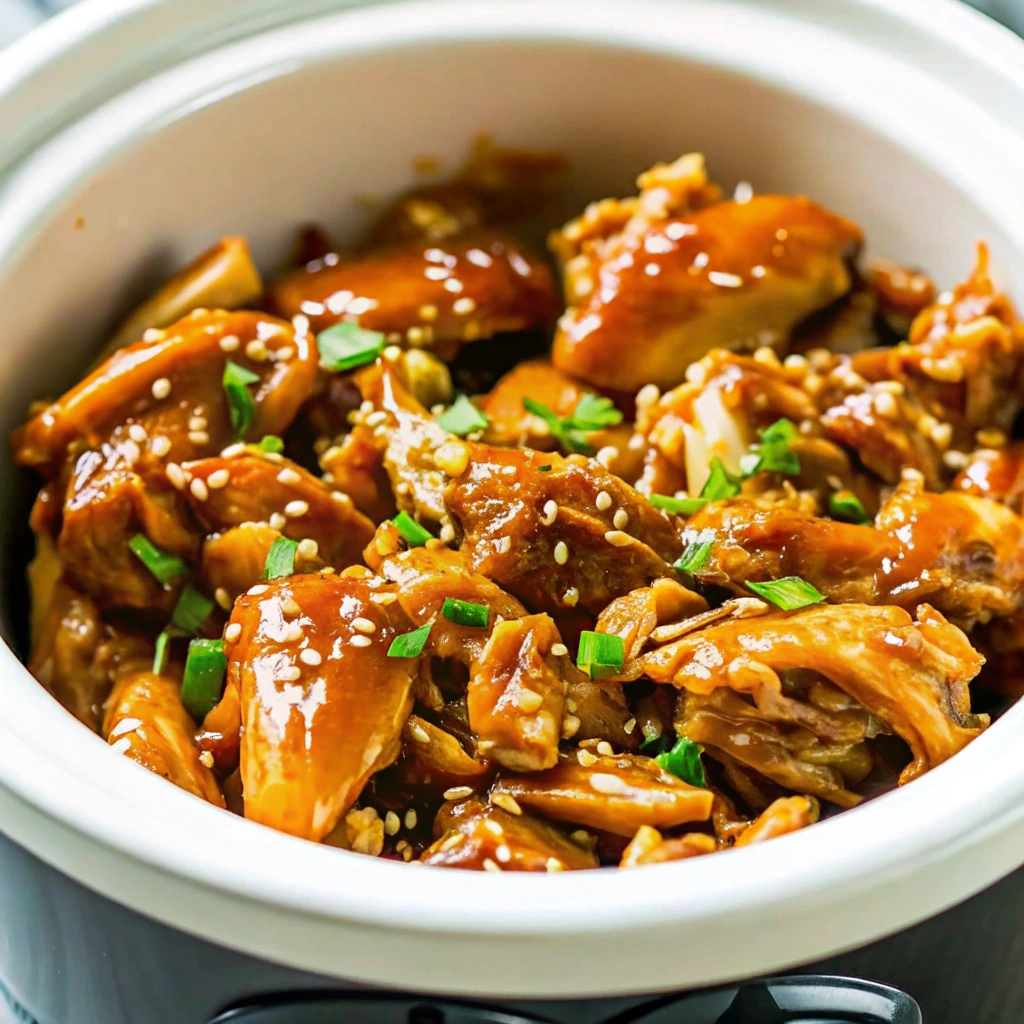 Simple Crock Pot Teriyaki Chicken