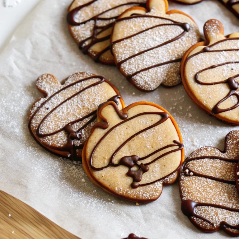 Pumpkin Spice Butter Cookies