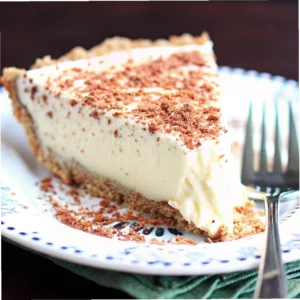 The Best Frozen Brandy Alexander Pie