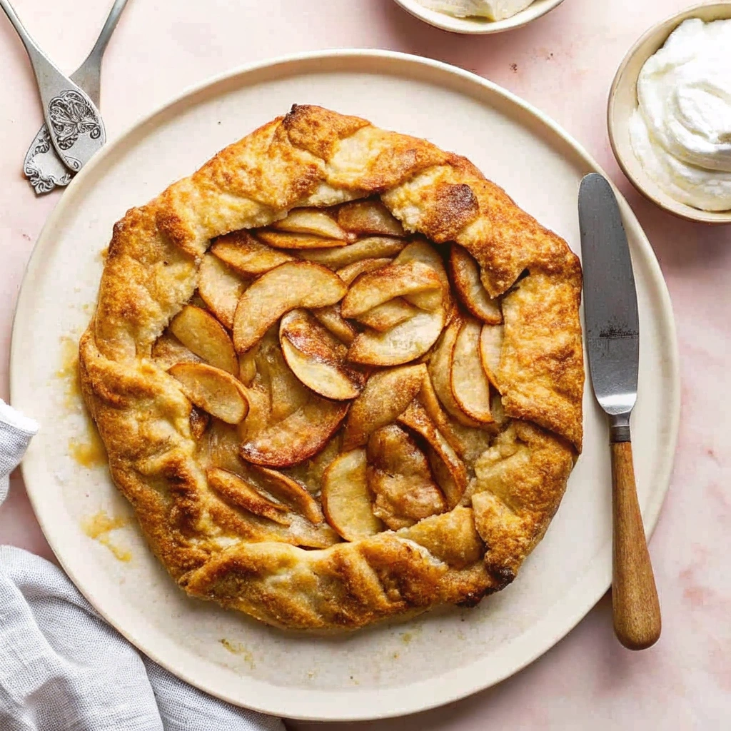 The Best Warm Apple Crostata