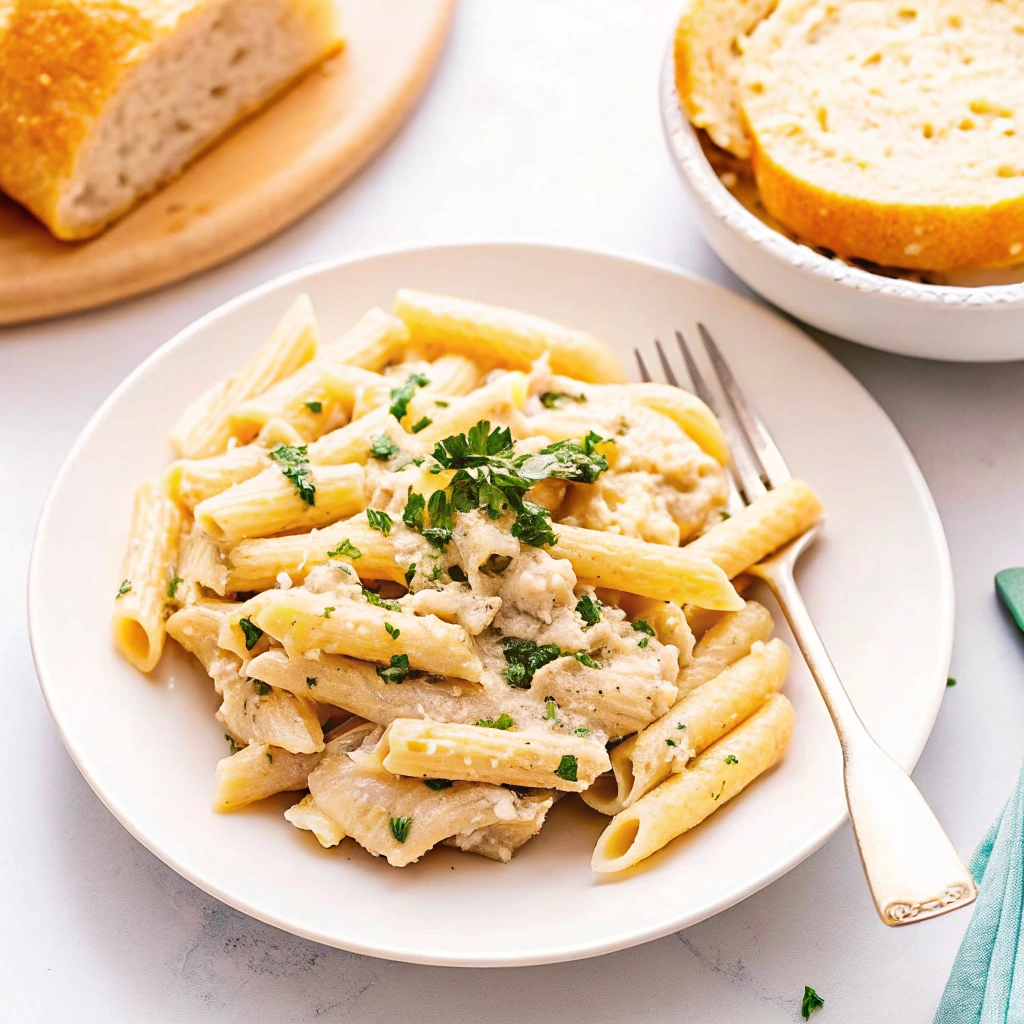 slow cooker chicken alfredo recipe