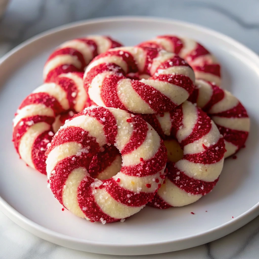 Classic Candy Cane Cookies Recipe