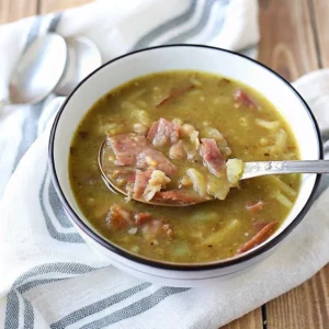 Slow Cooker Smoked Pork Hock Soup