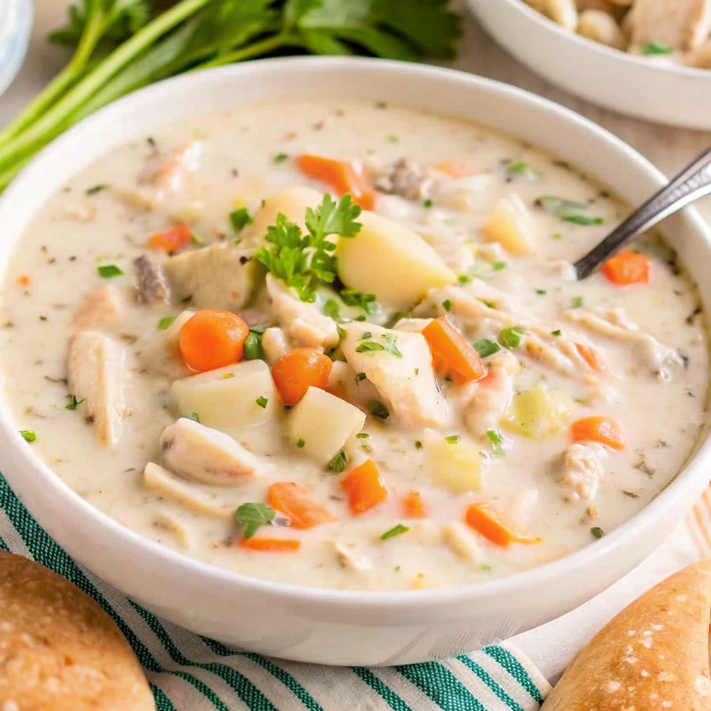 Gluten-Free Creamy Chicken Soup