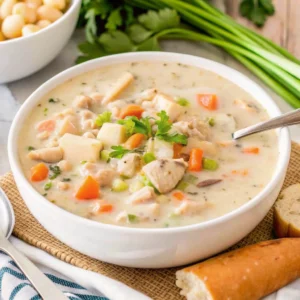Gluten-Free Creamy Chicken Soup