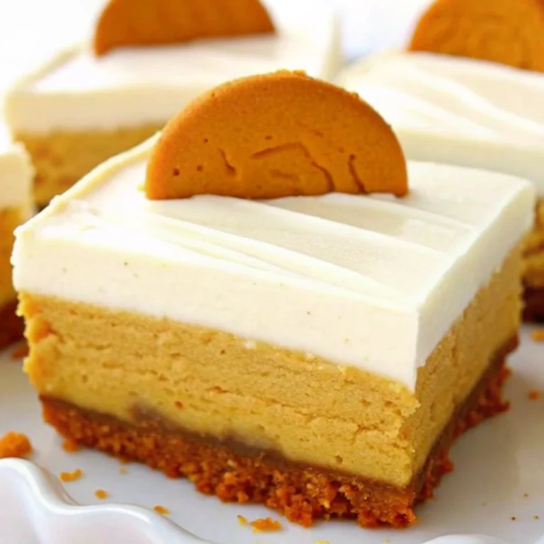 No-Bake Pumpkin Cheesecake Bars