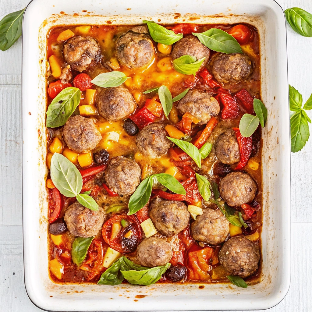 Meatballs Puttanesca Recipe