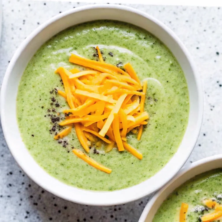 Healthy Cream of Broccoli Soup