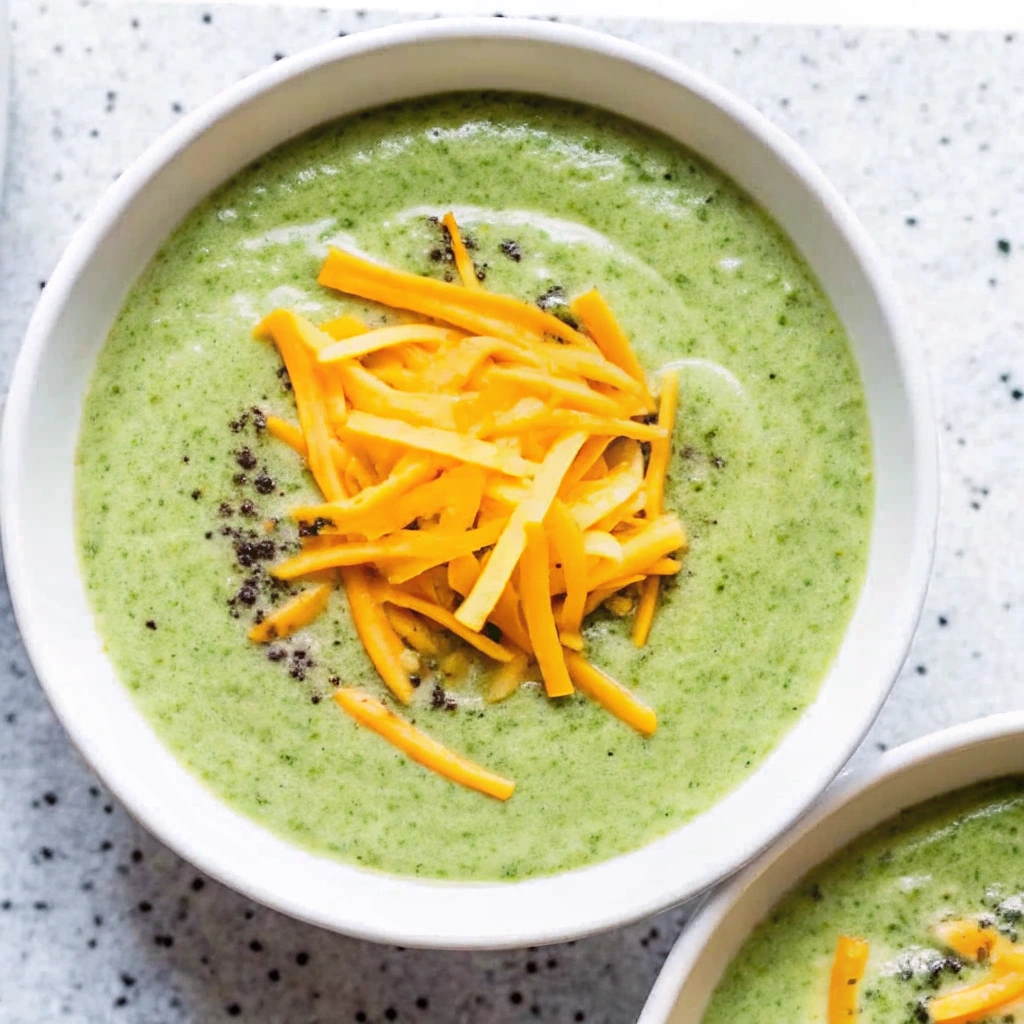 Healthy Cream of Broccoli Soup