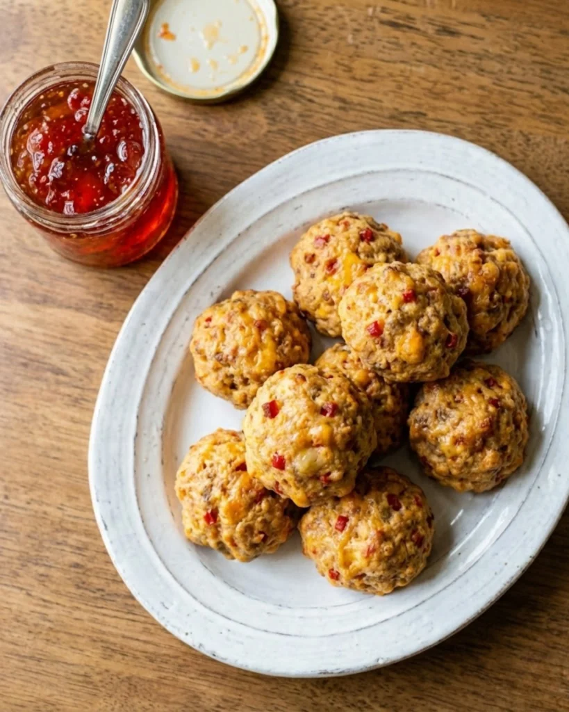 Southern Pimento Cheese Sausage Balls