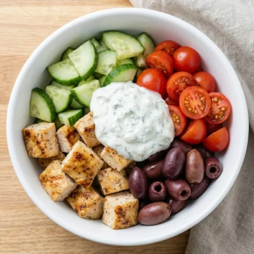 Greek Chicken Bowls