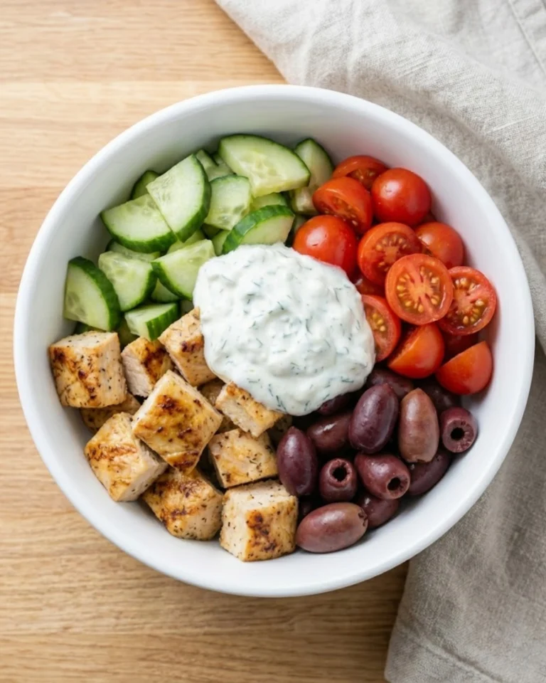 Greek Chicken Bowls