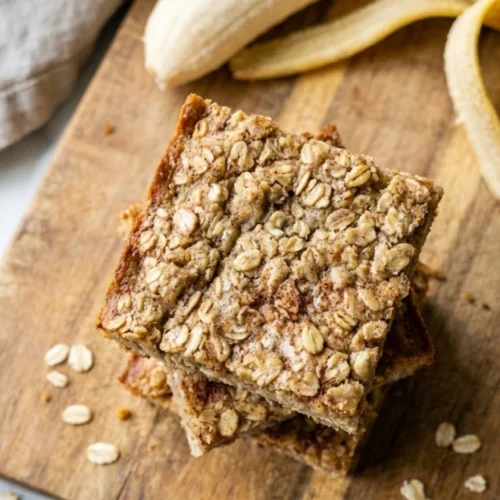Banana Oatmeal Bars
