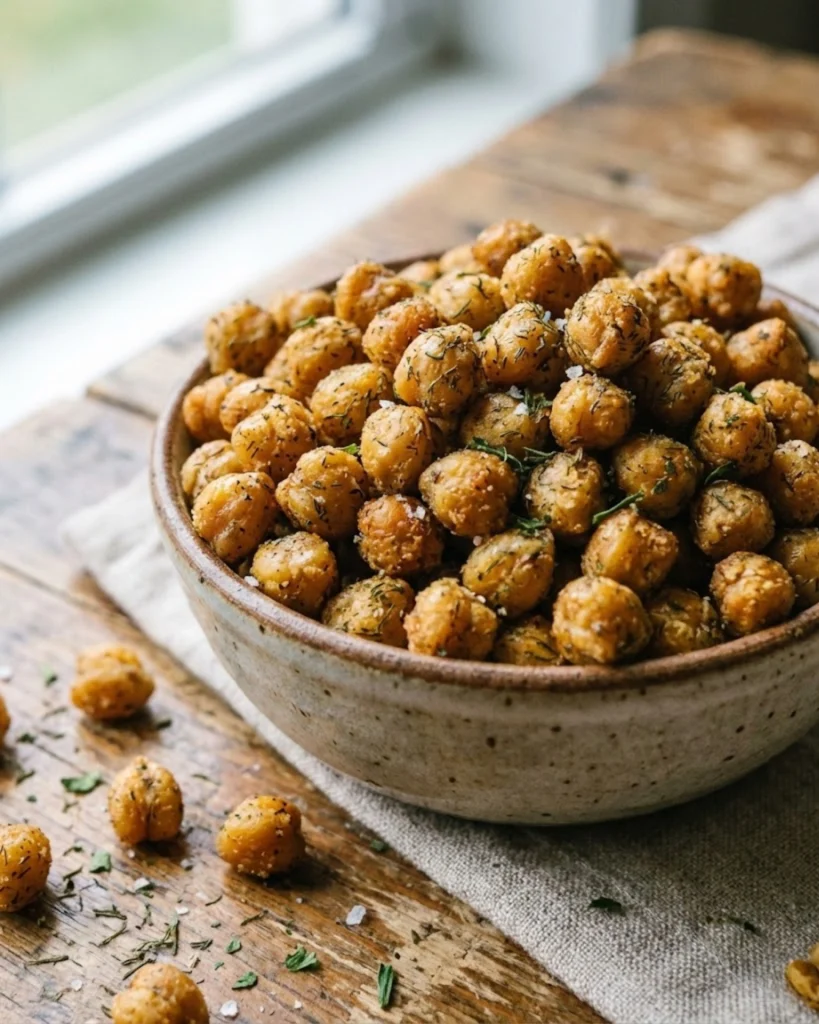 Crispy Roasted Chickpeas