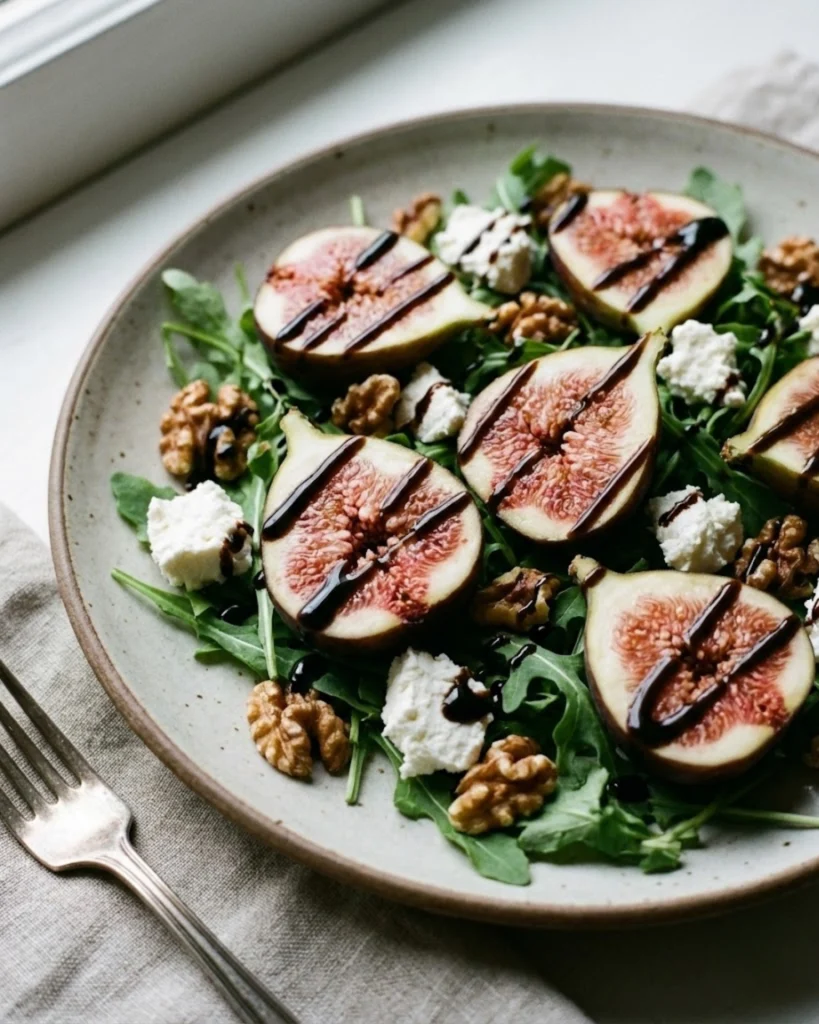Fresh Fig & Goat Cheese Salad