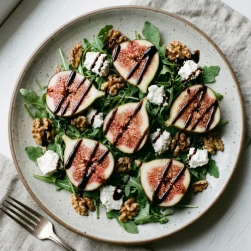 Fresh Fig & Goat Cheese Salad
