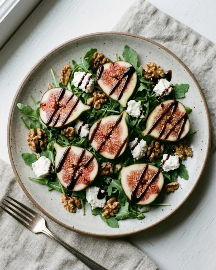 Fresh Fig & Goat Cheese Salad