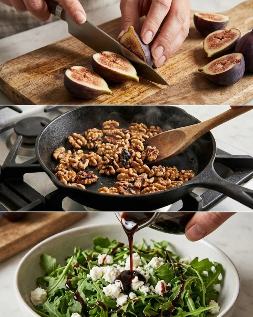 Fresh Fig & Goat Cheese Salad