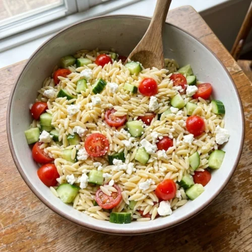 Healthy Orzo Pasta Salad