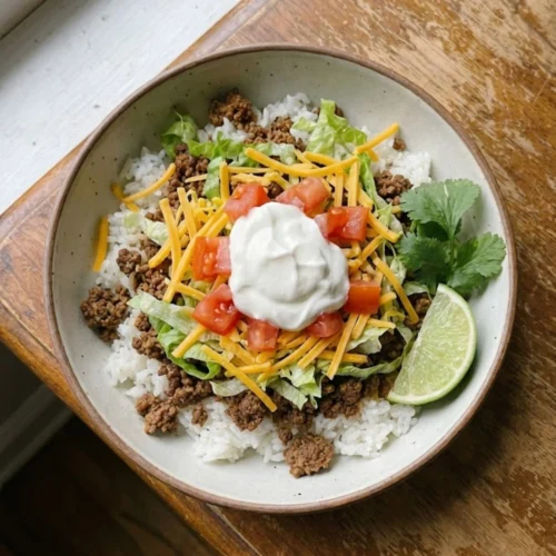 Taco Rice Bowl