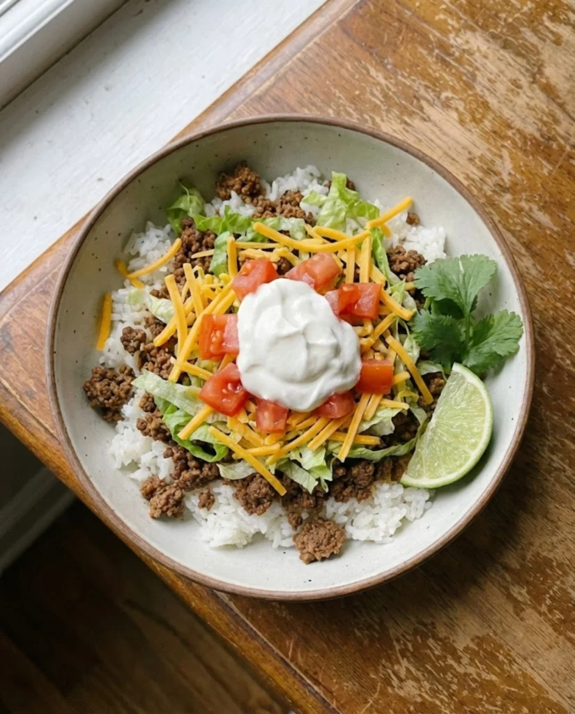 Taco Rice Bowl