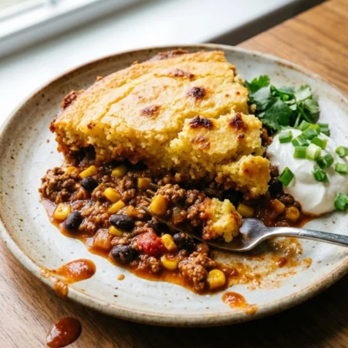 Slow Cooker Tamale Pie