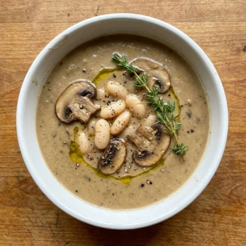 Mushroom and Bean Soup