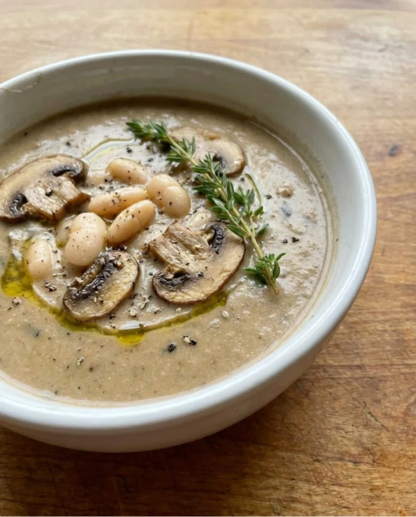 Mushroom and Bean Soup