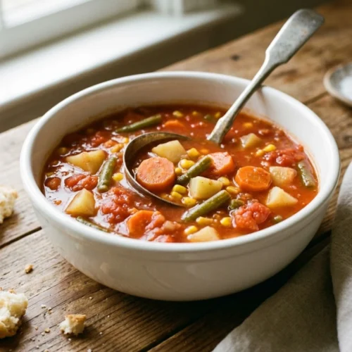 Crock Pot Vegetable Soup