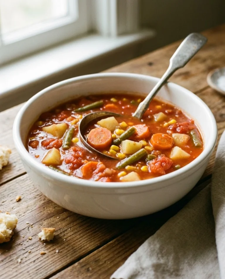 Crock Pot Vegetable Soup