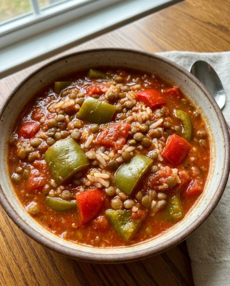 Vegan Stuffed Pepper Soup