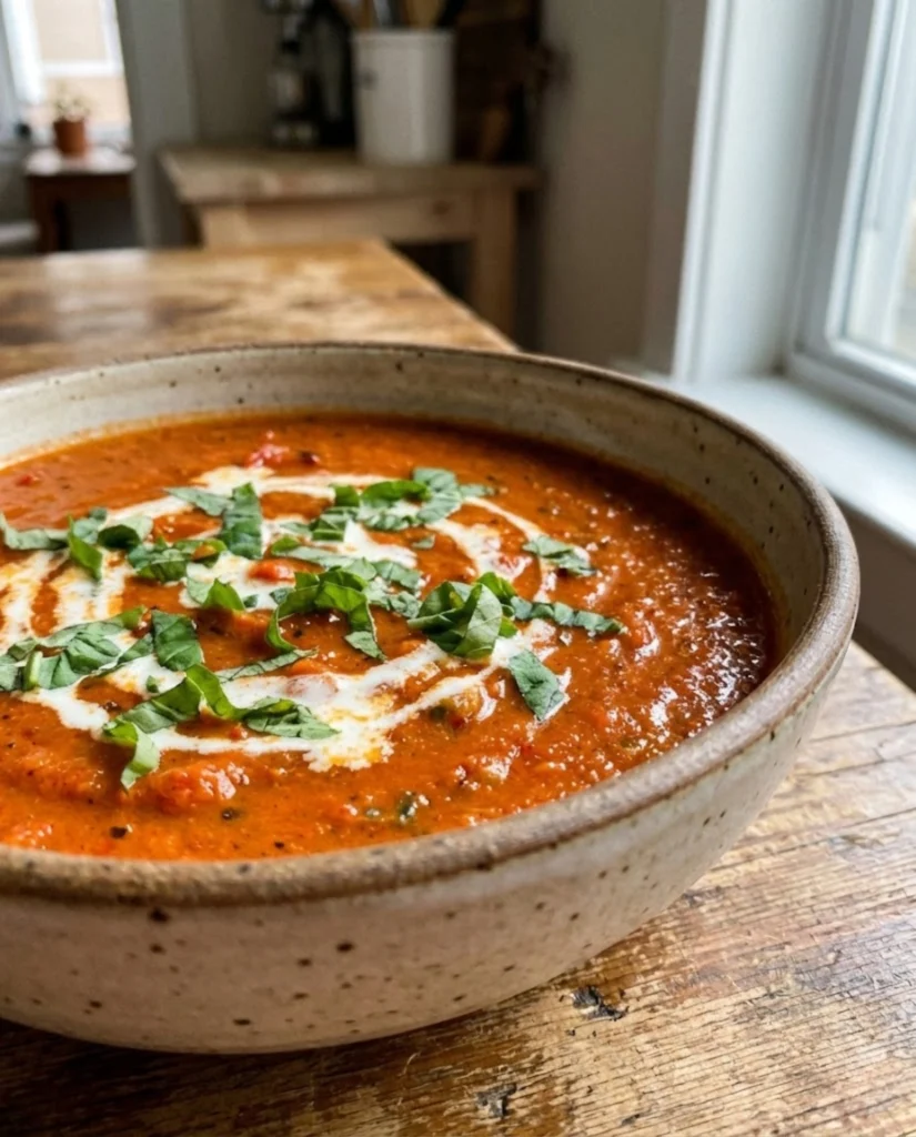 Creamy Roasted Tomato Soup