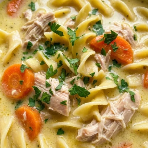 Creamy Chicken Noodle Soup